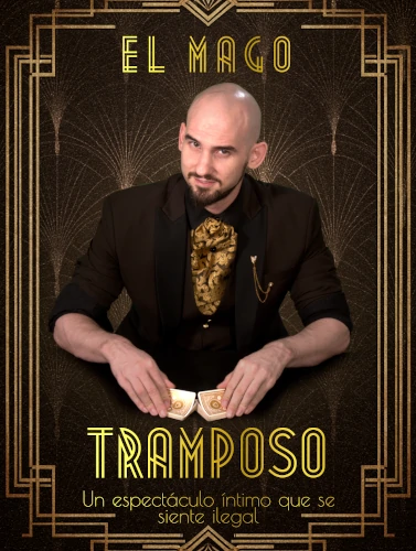 Cartel de El Mago Tramposo, de Jesús de la Torre